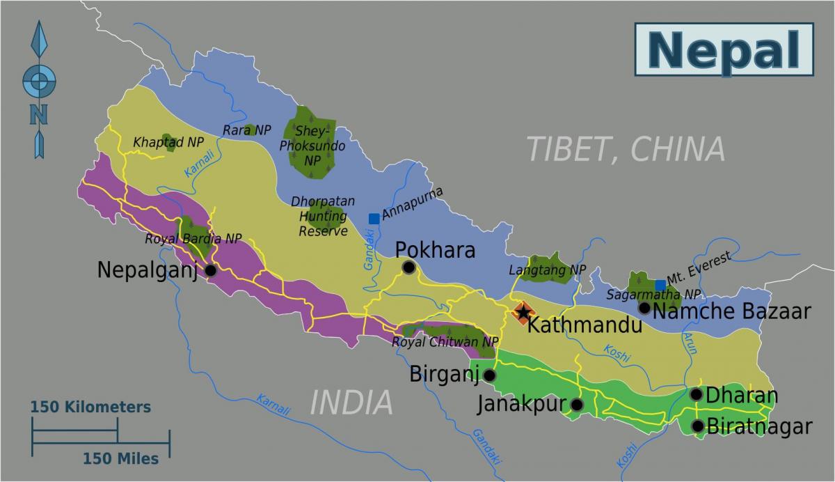 Everest Nepal karti