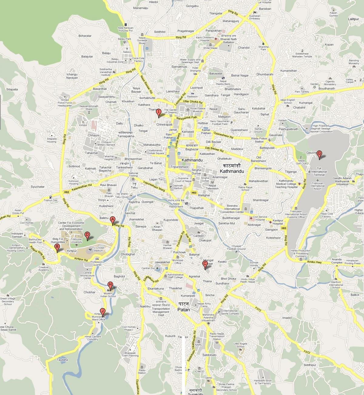 Karta MWC Nepal