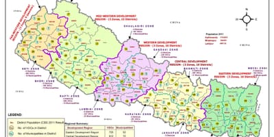 Karta GIS Nepal