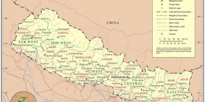 Indija Nepal granice putokaz