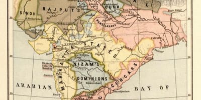 Karta Nepal do 1816