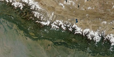 Karta satelit Nepal video